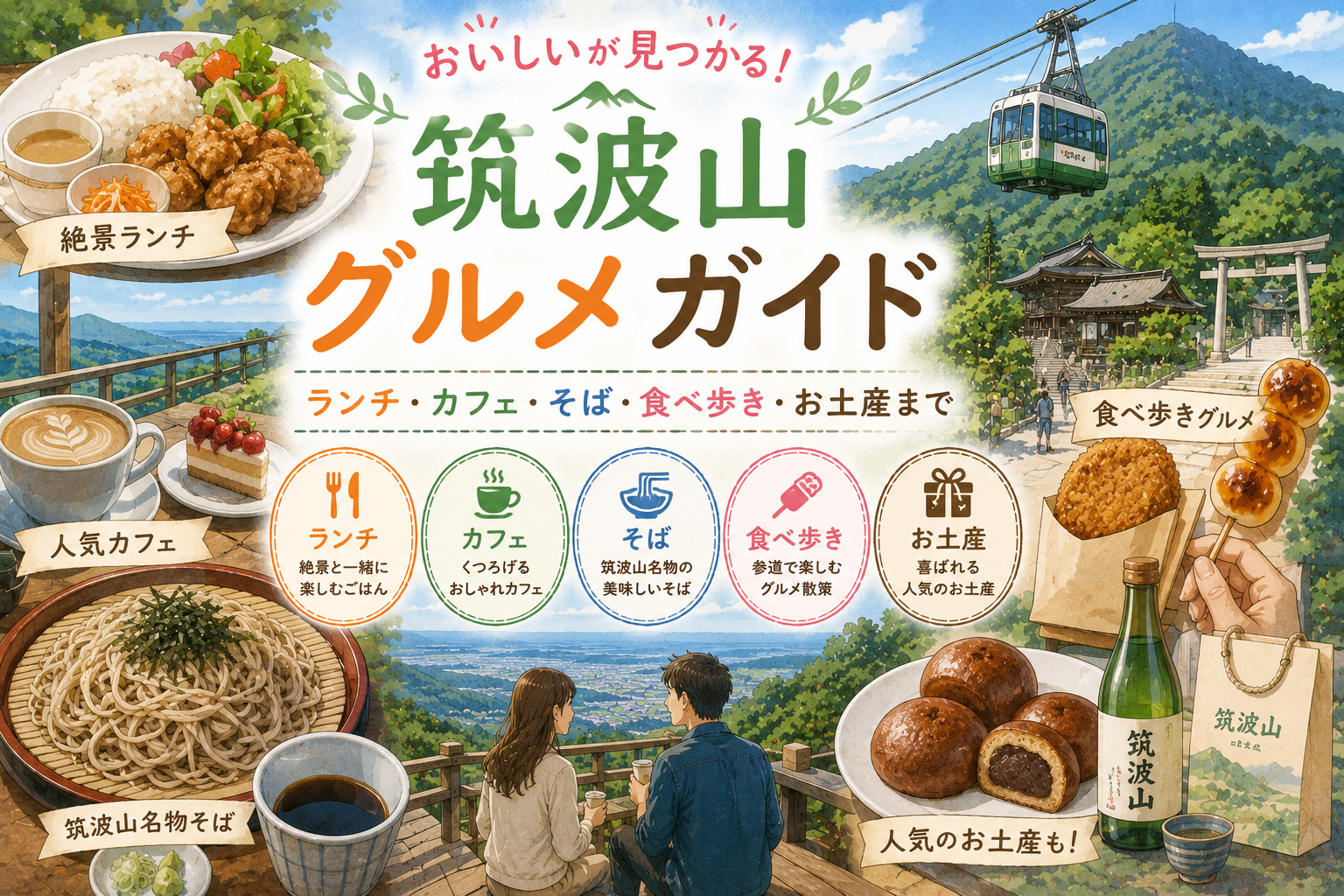 筑波山グルメガイド