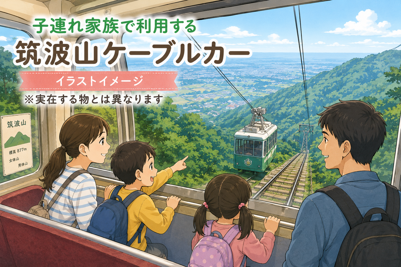 tsukubasan-cable-car-family