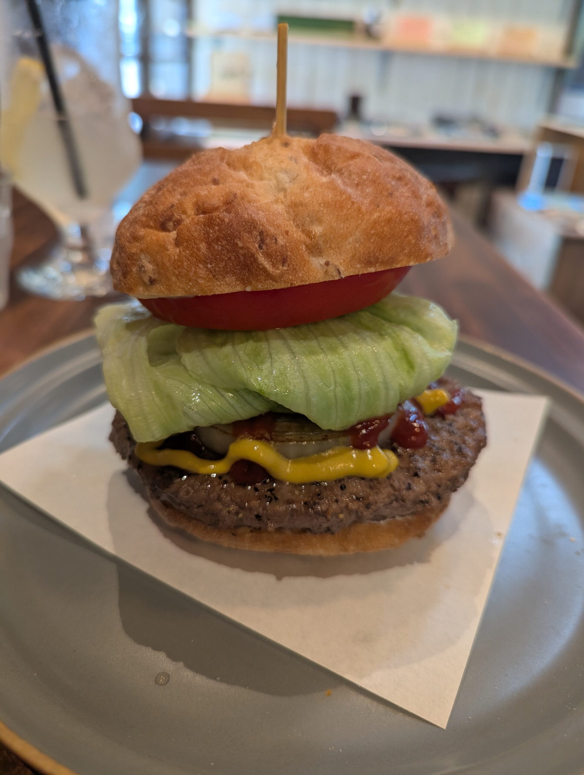 ライ麦バーガー