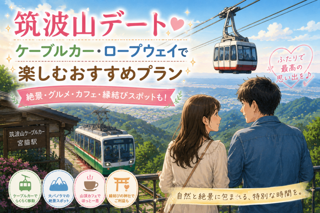 筑波山デート