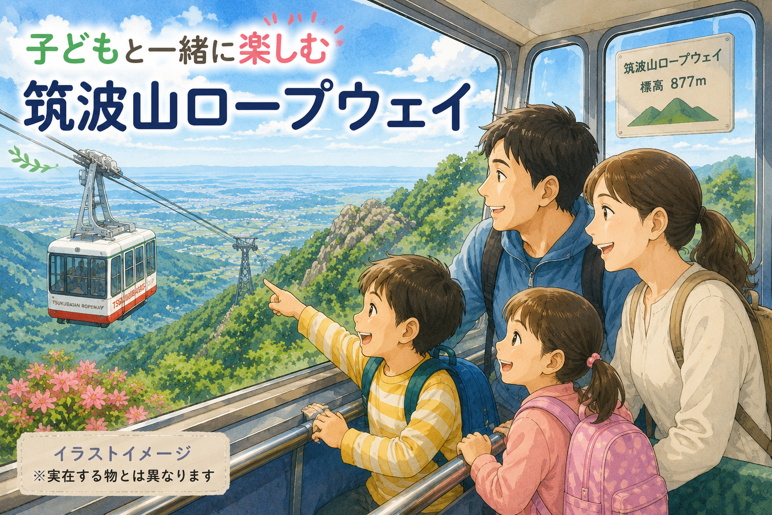 tsukubasan-ropeway-with-children